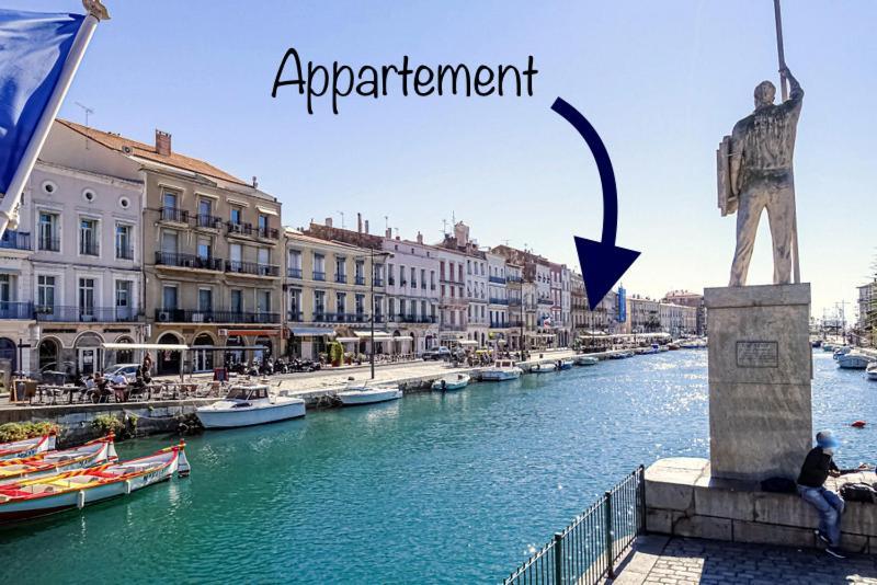 Apartamento Duplex Climatise Cadre Royal Sète Exterior foto